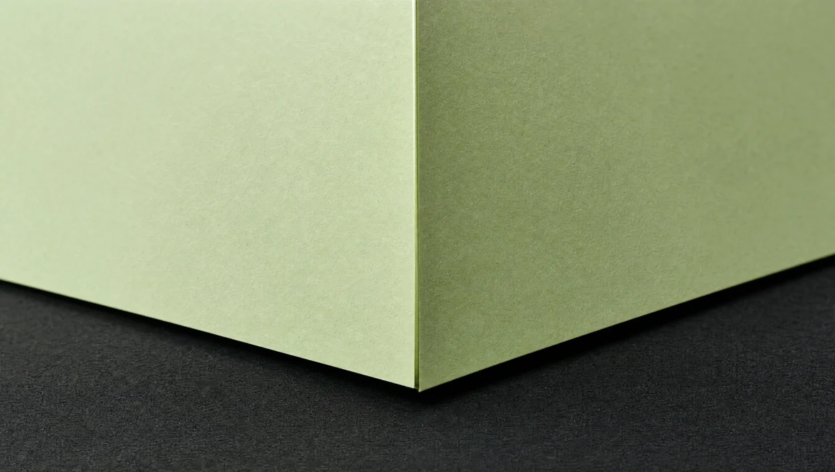 Two precisely separated folded paper planes